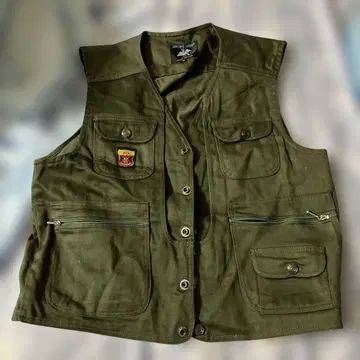 SPORT WEAR 낚시용 조끼 카키 M