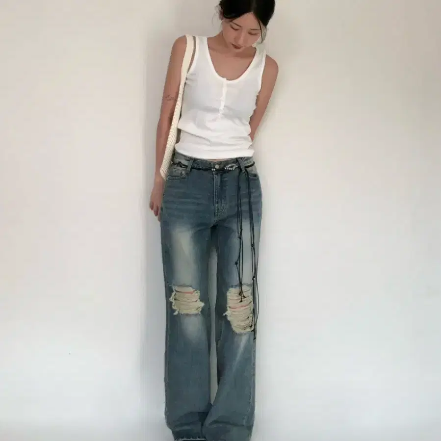 YUE 빈티지 스텐다드 데님