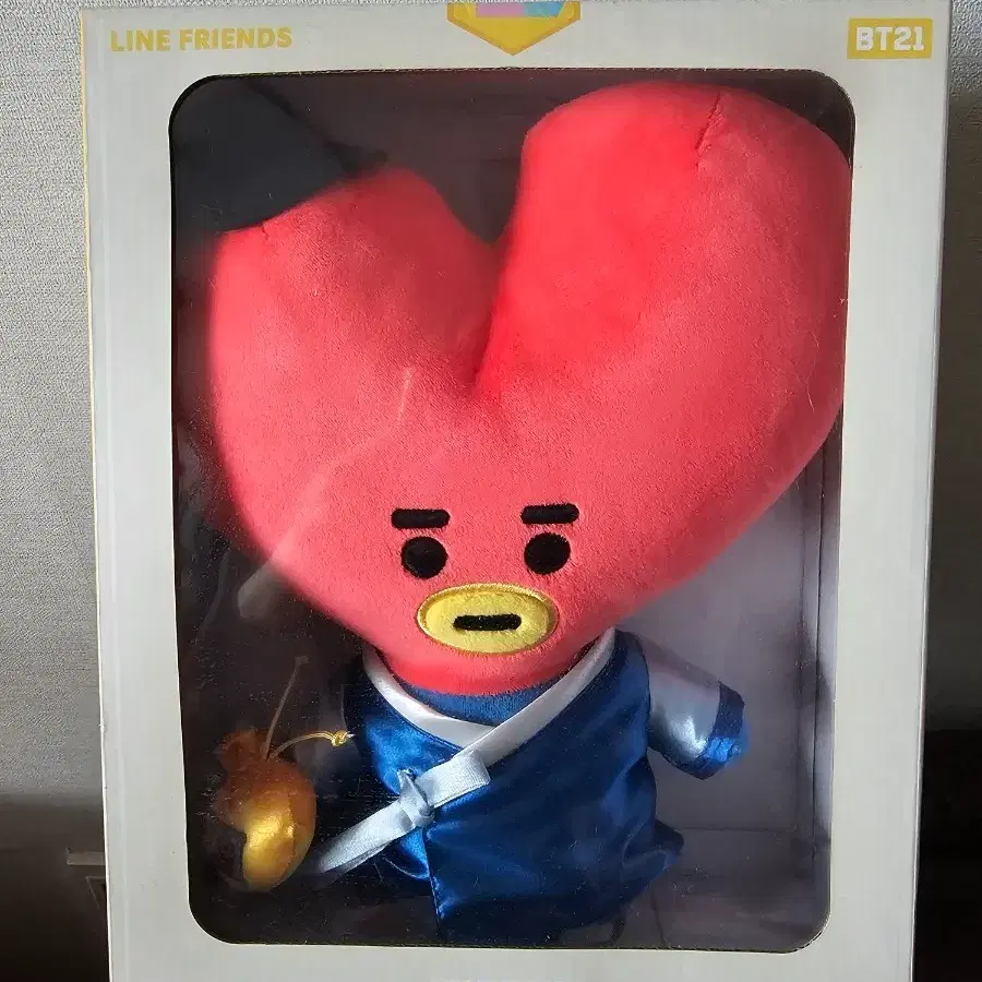 BT21 TATA 한복 코스튬 스탠딩 인형