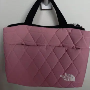 THE NORTH FACE 퀼팅 토트백 핑크