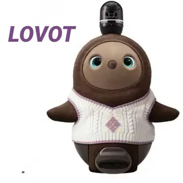 새상품 [ LOVOT ] 니트 베스트 (아가일 무늬 라벤더) 미사용 완판 레어 상품