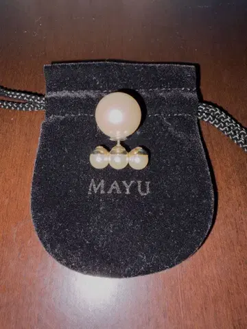 MAYU 3펄 귀걸이 새상품급