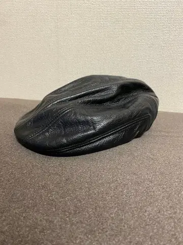 가죽 헌팅 블랙 남성용 구제 의류