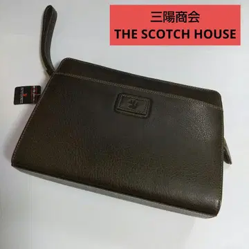 레어템 THE SCOTCH HOUSE 클러치 세컨드 백 가죽