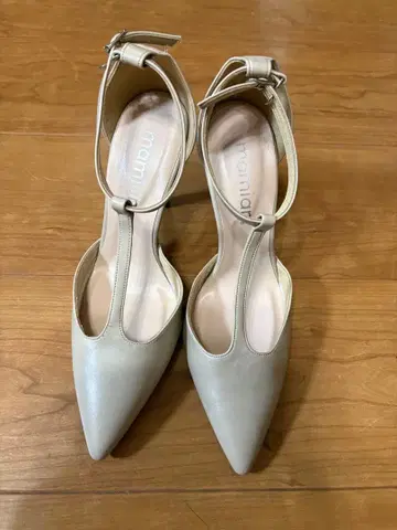 mamian T스트랩 스틸레토 펌프스 23cm