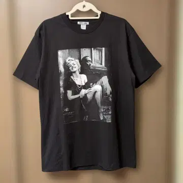 DISTURB 마릴린 몬로 2PAC 사진T셔츠 L