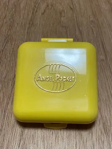 [레어] 헤이세이 레트로 ANGEL POCKET 엔젤포켓 레몬색 집