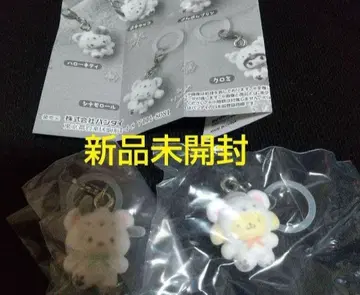 Sanrio 포차코 메지루시 액세서리 폼폼푸딩 산리오