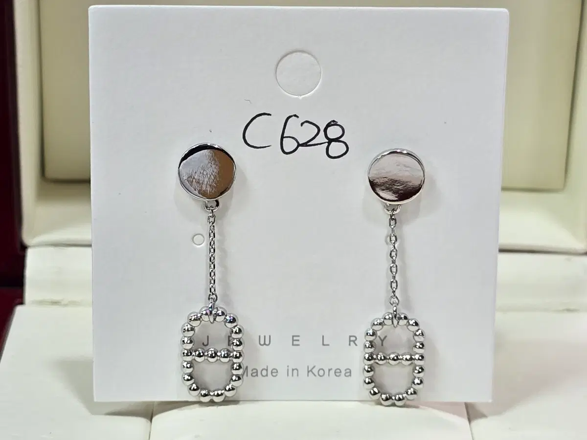 드롭 귀걸이 C628