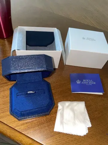 ROYAL ASSCHER 로얄 어셔 반지 [각인 있음] 수선 완료