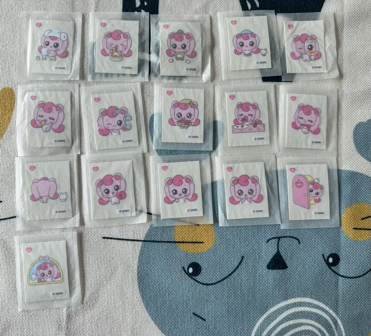 티니핑 젤리 띠부씰