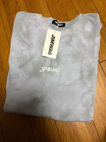 JIMWAG 타이다이 그레이 티셔츠