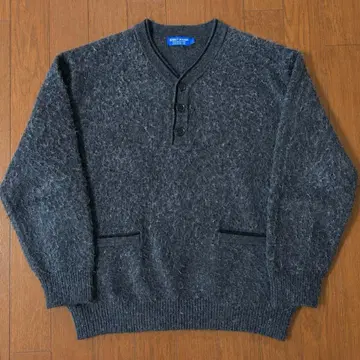 BONBON 헨리넥 스웨터 그레이 L