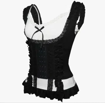 THEREDTHREAD frill corset tops