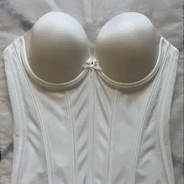 The D 클라우디아 롱 라인 브라 F65 브라이덜 이너 화이트