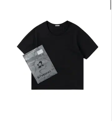 STRONG PACK TEE SHORT (BLACK)