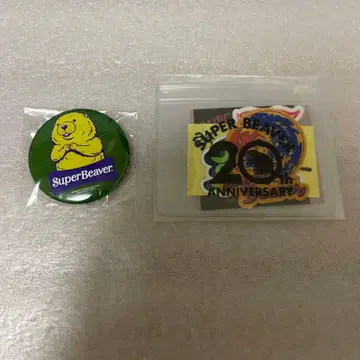 SUPER BEAVER 스티커 캔뱃지 묶음 판매