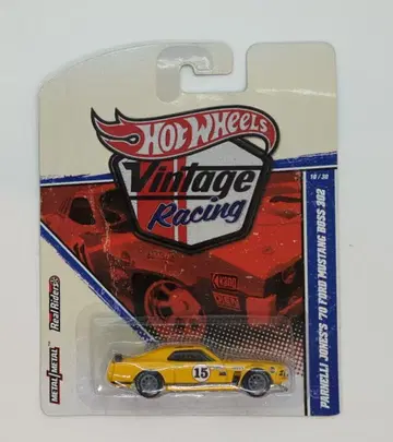 MATTEL HOTWHEELS 빈티지 레이싱 T8460 조지 팔머의 '70 머스탱 보스 302 9/30
