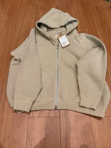 THE SHISHIKUI 지퍼 후드티 베이지 F
