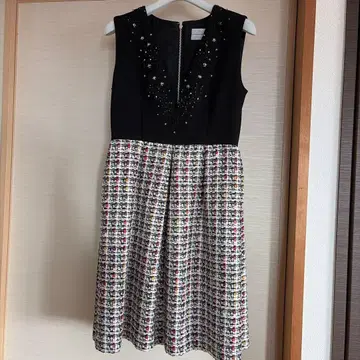 아베닐 에투알 Aveniretoile COUTURE 트위드 원피스