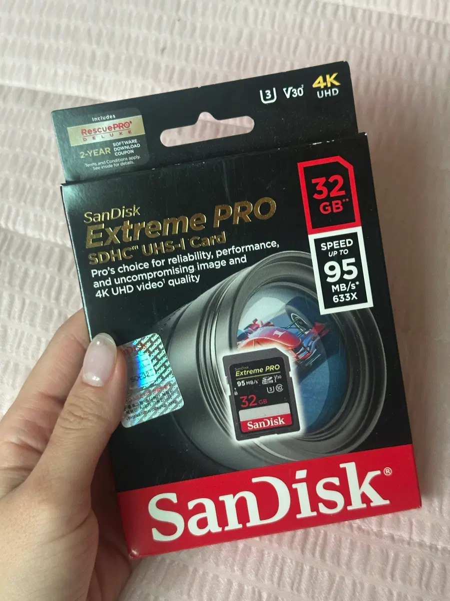 샌디스크 익스트림 프로 32GB Micro SD카드 4k hud 새제품