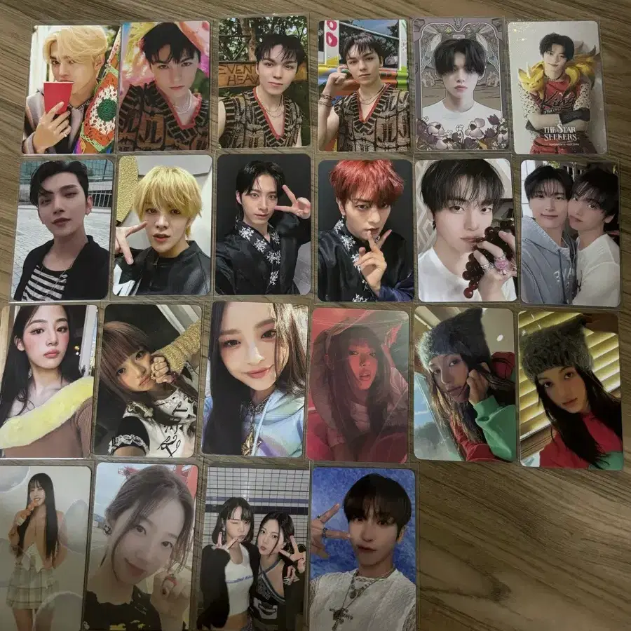 세븐틴 엔시티 뉴진스 크래비티 르세라핌 포카 팔아요