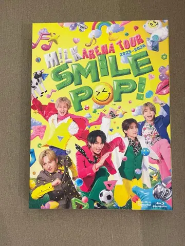 M!LK SMILE POP! 초회 한정판 Blu-ray 아나더 자켓 없음