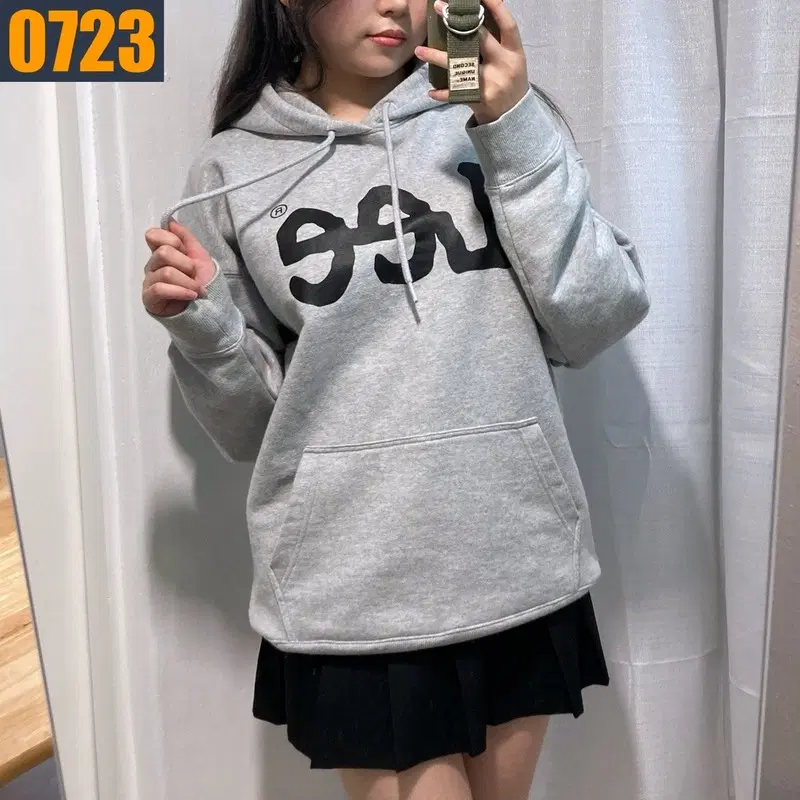 95 LEE 리 로고 후드 티셔츠