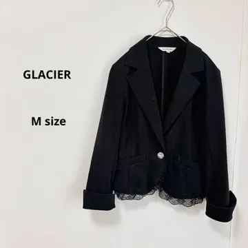 GLACIER 그라시아 자켓 M 블랙 탈부착 레이스