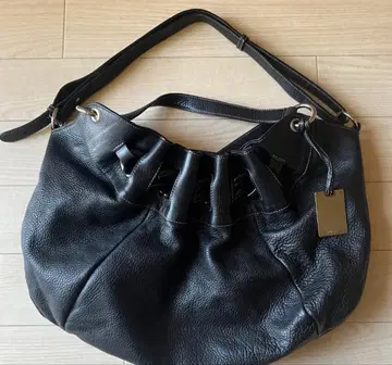 FURLA 숄더백 블랙 천연 가죽