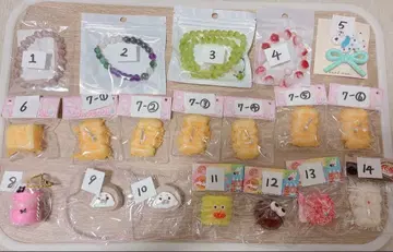 미니 스퀴즈, 팔찌, 헤어핀 자유 선택 (1개, 3개, 6개)