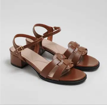 샌들 카멜 25cm