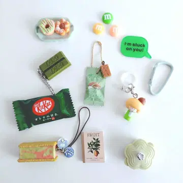 가챠가챠 미니어처 모듬 (green)