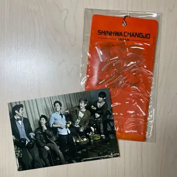 [ 신화 SHINHWA ] 티켓 홀더 & 카드 일본 팬클럽 굿즈