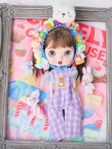 브라이스 모리모리 헤드 액세서리 올인원 아웃핏 Blythe