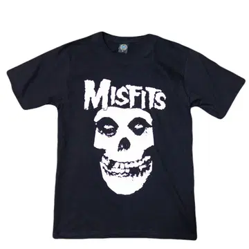 [ 새상품급 ] MISFITS 미스피츠 밴딩T셔츠 반팔 블랙 L