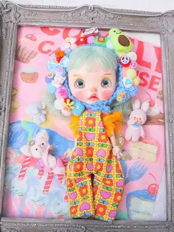 브라이스 모리모리 헤드 액세서리 올인원 아웃핏 Blythe