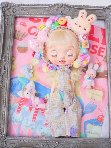 브라이스 모리모리 헤드 액세서리 올인원 아웃핏 Blythe