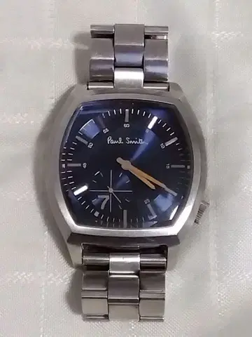 Paul Smith 폴스미스 넘버세븐 네이비 손목시계 작동품