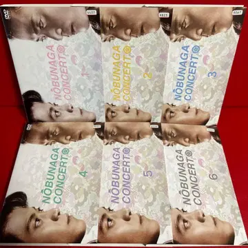 노부나가 콘체르토 DVD 전권 세트 1권~6권 전6권 오구리 슌 시바사키 코우 무카이 리