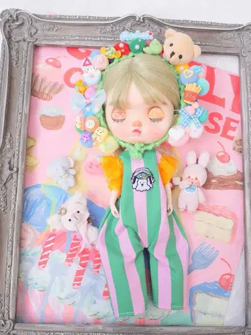 브라이스 모리모리 헤드 액세서리 올인원 아웃핏 Blythe