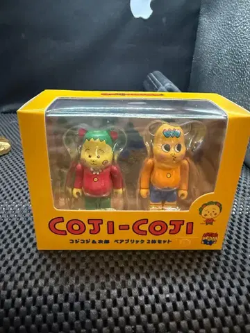BE@RBRICK 코지코지&지로 베어브릭 2체 세트
