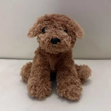 AURORA 토이 푸들 봉제 인형 개 인형 오로라 동물 손바닥 사이즈