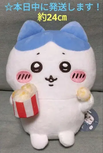 [치이카와 (먼작귀) 같이 먹어요 팝콘 봉제 인형 [하치와레]]