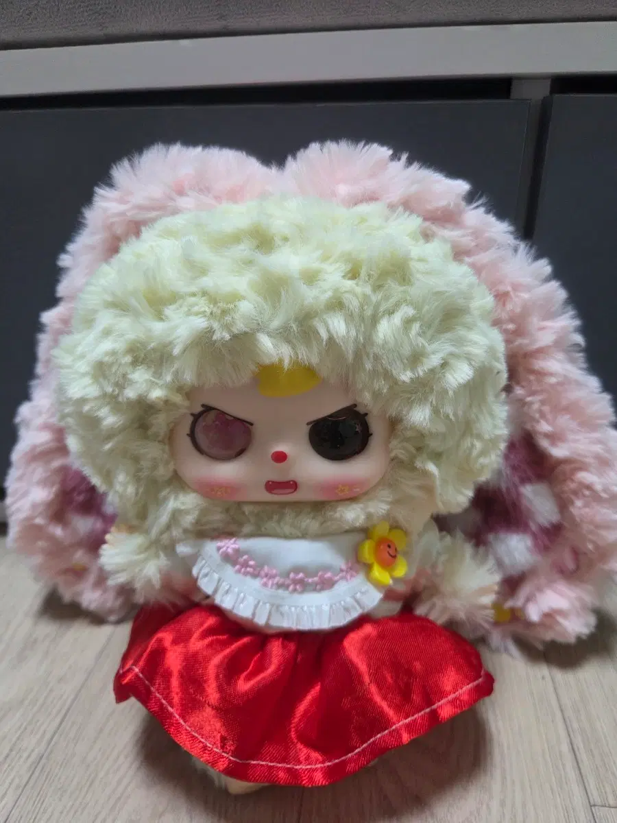 베이비쓰리 인형 핑크 토끼