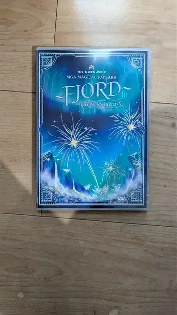 Mrs. GREEN APPLE FJORD DVD 새상품급