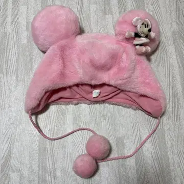 Disney 미니 팬 캡 핑크