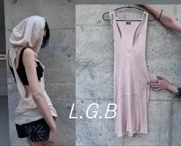 L.G.B 후드 부착 탱크탑 Archive