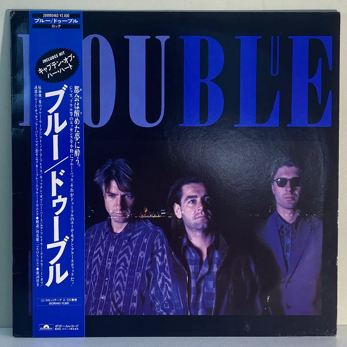 (수입중고LP-신스팝) Double -Blue