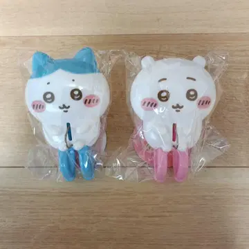 치이카와 하치와레 토끼 피규어 후크 2개 세트